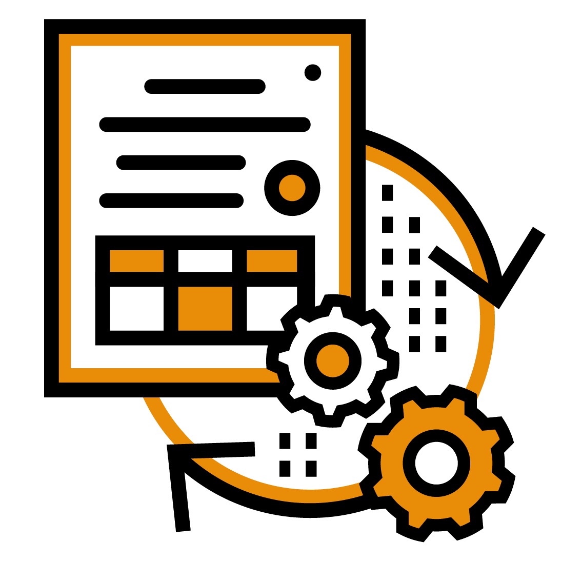 Machine learning based on data