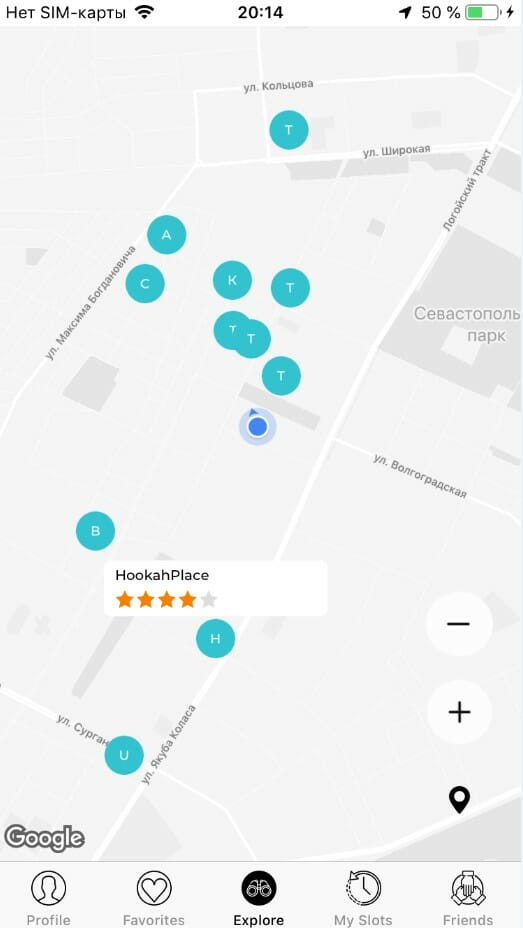 location search