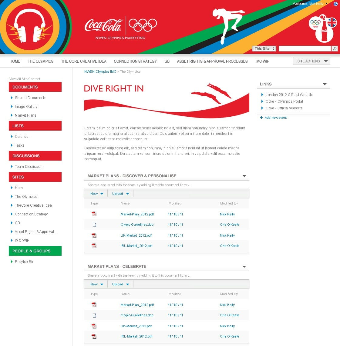 coca cola olympics 1