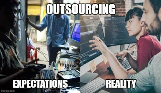 outsourcing benefits in software development